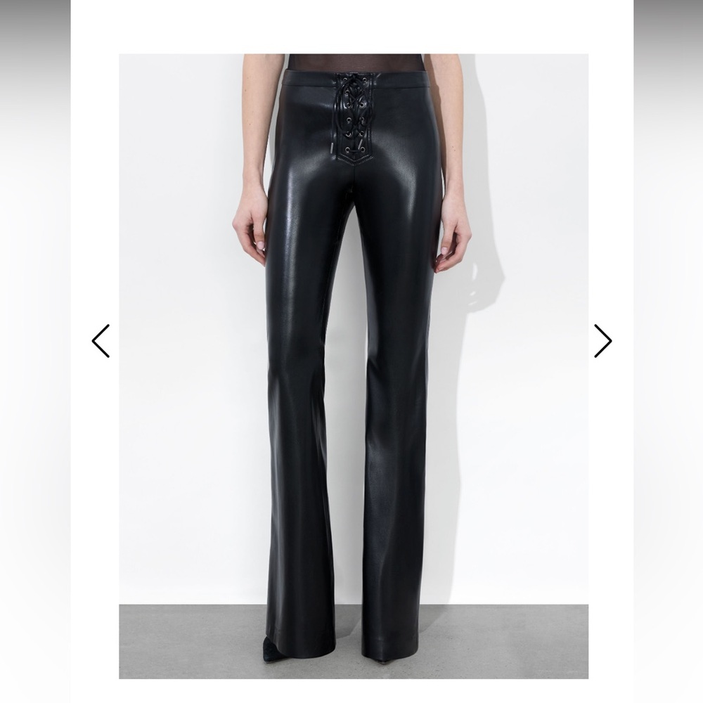Alice + Olivia Ravyn vegan leather pants